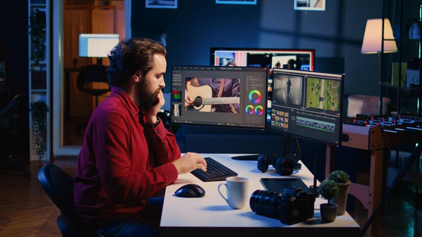 Creative video editing workshop for filmmakers